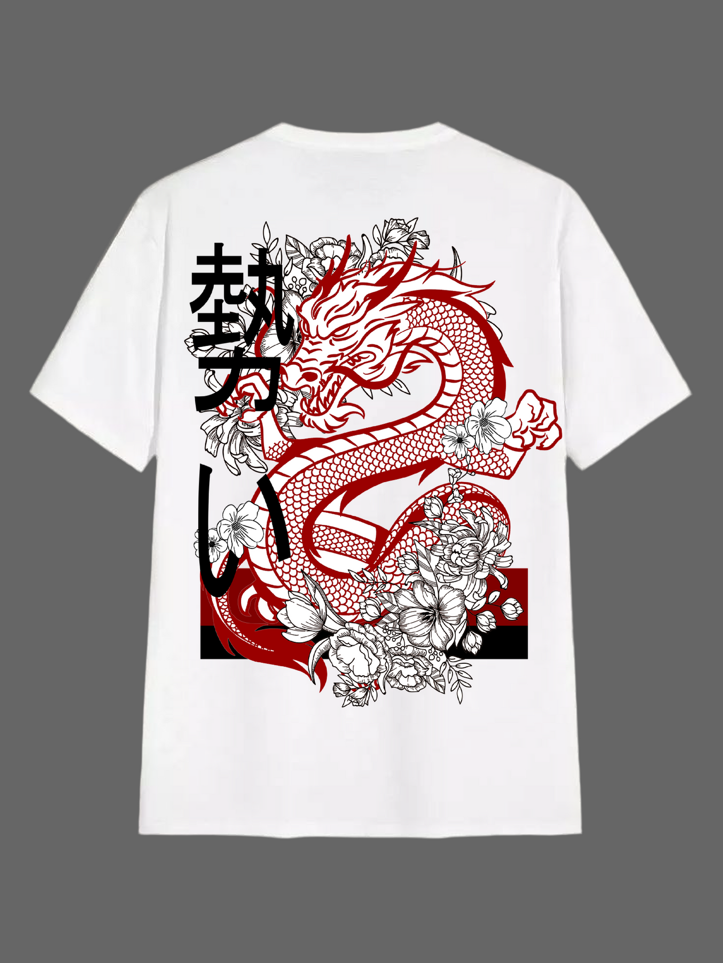 Red Dragon Streetwear Baggy T-Shirt
