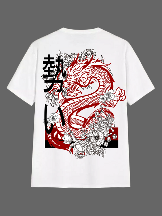 Red Dragon Streetwear Baggy T-Shirt