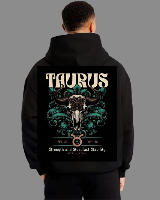 Taurus Zodiac Hoodie – Strength & Stability