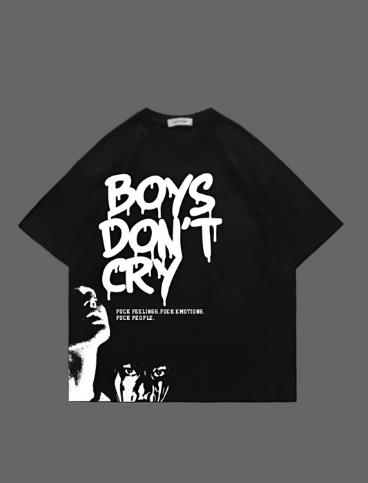 "Boys Don't Cry" Oversized T-Shirt