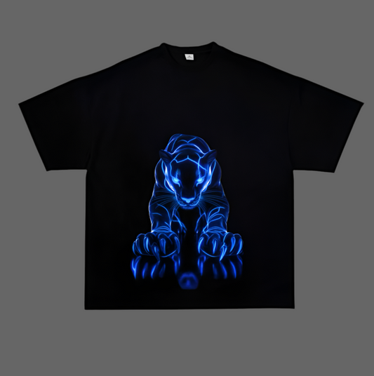 Black Panther: Neon Fury T-Shirt
