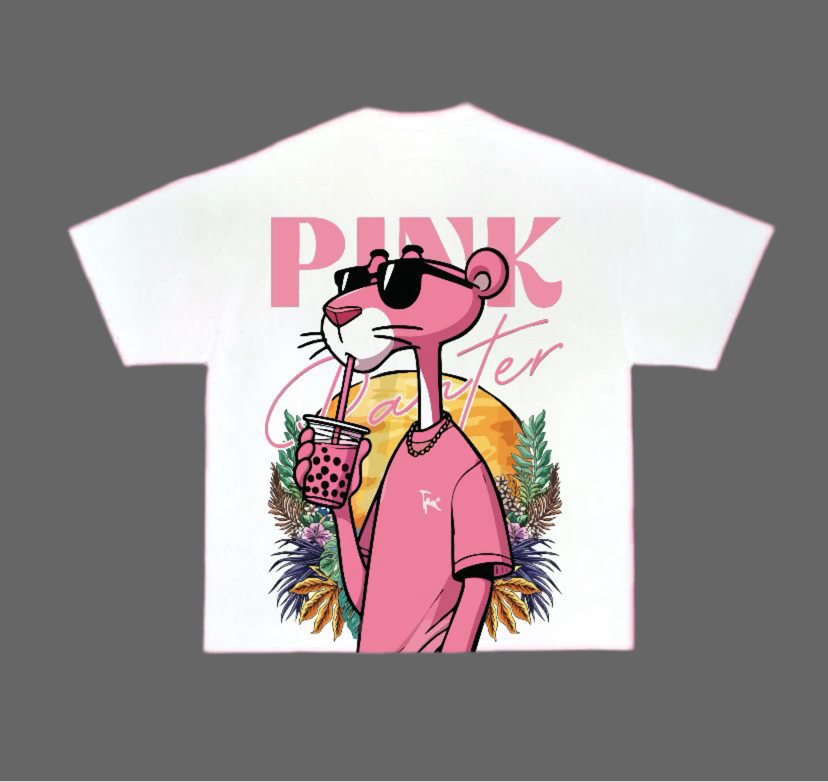 Pink Panther Chill Vibes Baggy T-Shirt