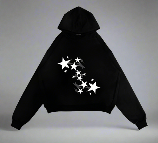"All We Need Is Money" Starry Statement Hoodie